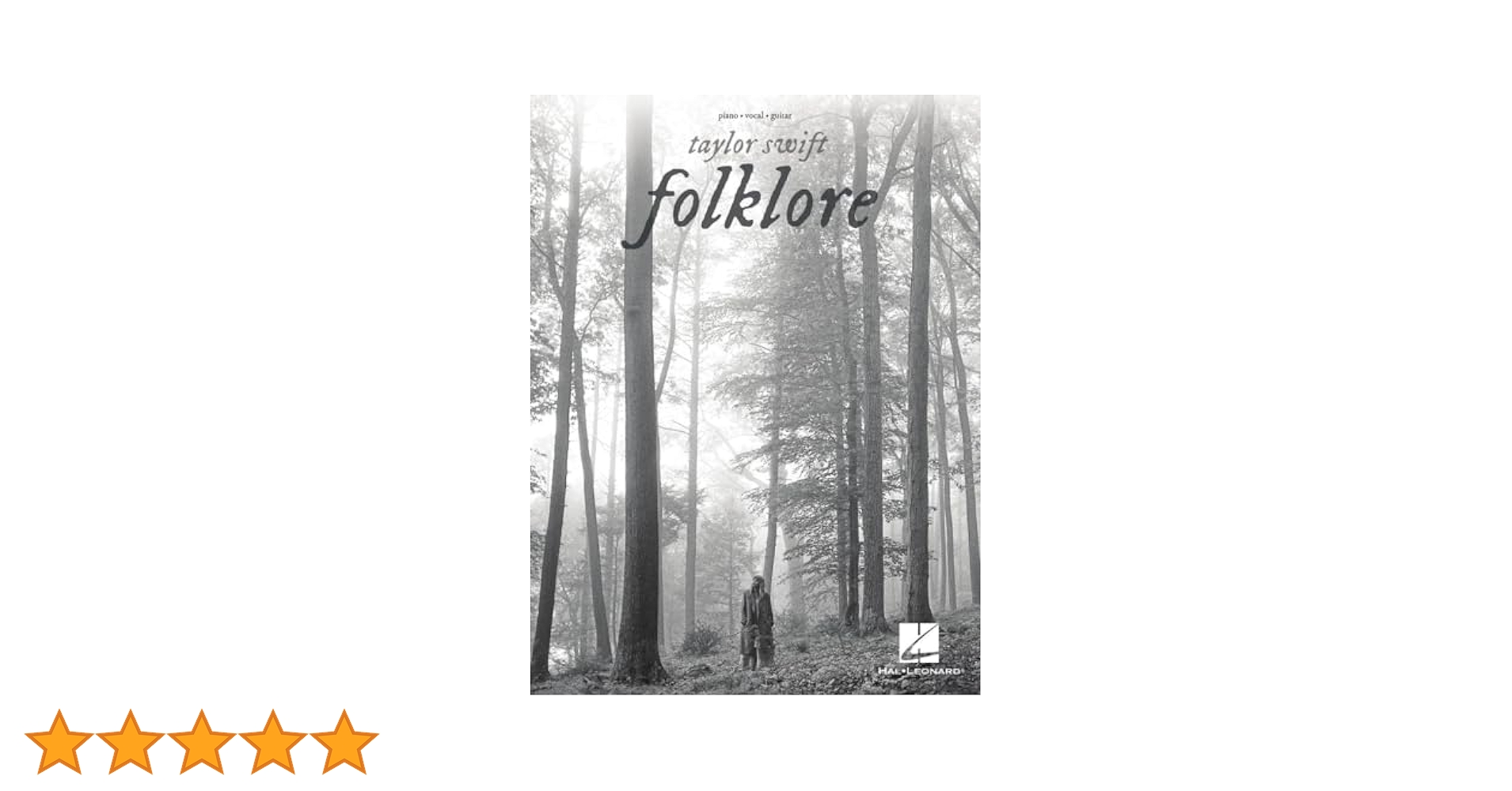 Amazon | Taylor Swift Folklore: Piano/Vocal/Guitar | Swift